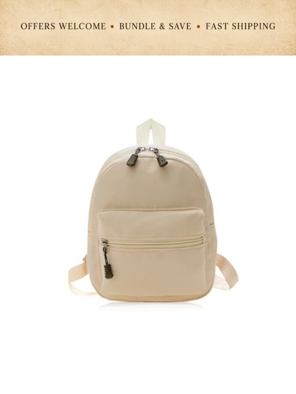 Mini Backpack Purse Lightweight Nylon Casual Daypack Women Girls